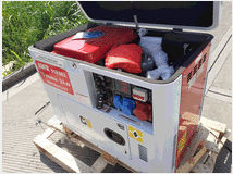 Generatore di corrente a gasolio nuovo 11 kilovatt